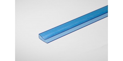 Профиль Полигаль Практичный 4,0 мм x2100 мм синий