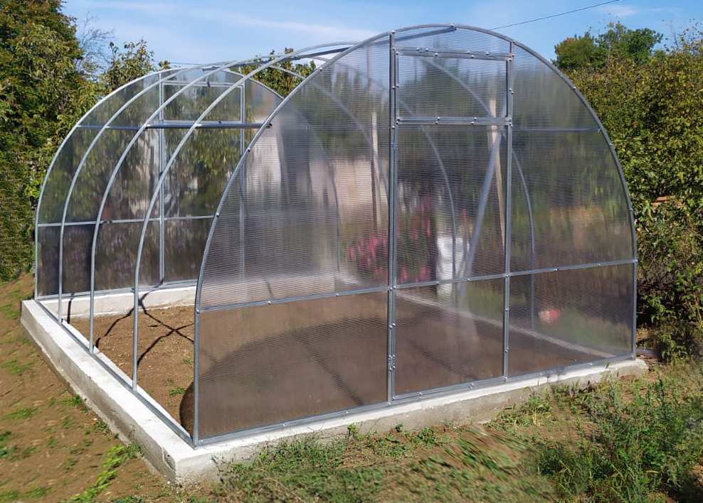 Каркас 3х4х2,09 (шаг 1м) ("Практичный")